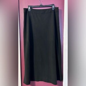 Covington Black Skirt with Side Zip Size 14